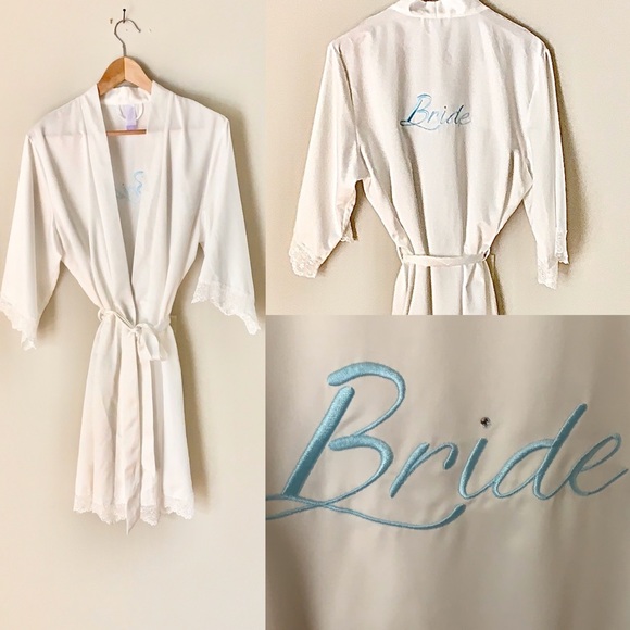 Secret Treasures Other - Bride Satin Robe